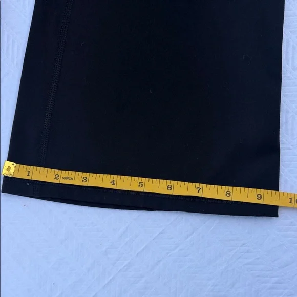 Yogalicious Black Boot-Cut Flare Yoga Pants - Picture 6 of 6